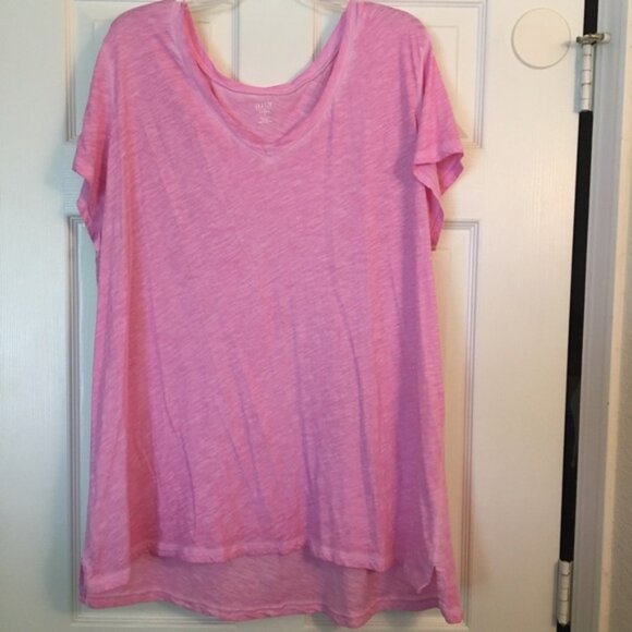 Heathered Pink T-Shirt - Picture 1 of 2